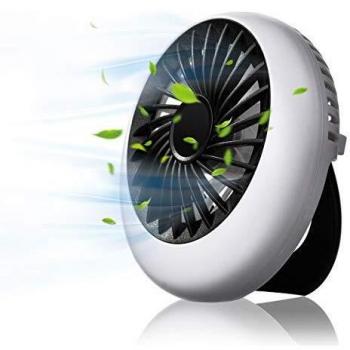NASUM Mini Ventilador, USB Ventilador Portatil Batería Recargable con 3 Modos de Velocidad, Ventilador de Mano para Oficinas Casas Coches al Aire Libre