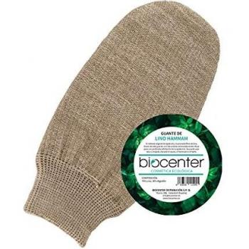 Guante exfoliante de Lino Hammam con envase compostable, Biocenter