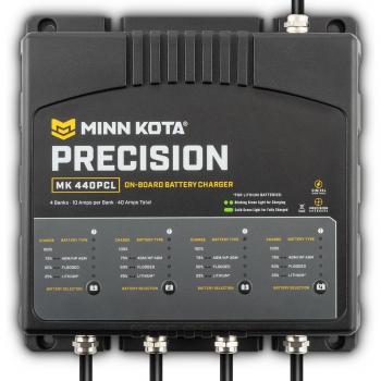 MINN KOTA 1834401 MK440PCL Precision Charger 4 Bank 10 Amps