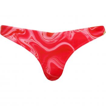 Braguita de bikini estampada atrevida rosa para mujer Superdry - Poliéster reciclado, sostenible