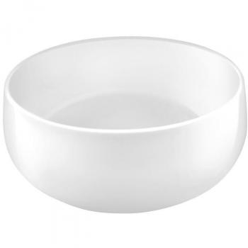 Juego de 6 boles de desayuno de porcelana blanca Medard de Noblat 13 cm