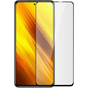 Protector de Cristal Templado Negro para Xiaomi Poco X3
