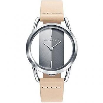 Viceroy Womens Analogue Quartz Watch with Leather Strap 42332-17