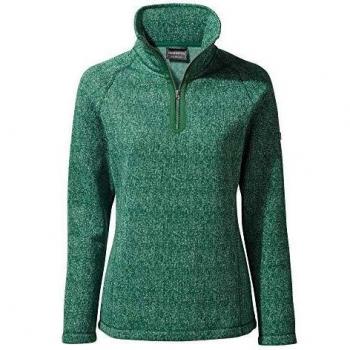Craghoppers Braemar Hz - Forro Polar para Mujer, Mujer, Color Verde Marl, tamaño 12