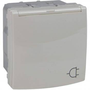 Schneider Electric MGU3.037.25TA Base Schuko 16 A 230 V con tapa, Marfil