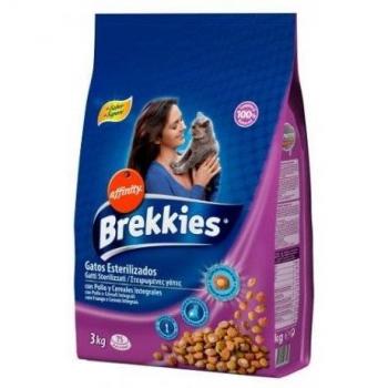 Brekkies Pienso para Gatos Esterilizados con Pollo - 1500 gr