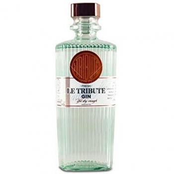 LE TRIBUTE - Ginebra Premium, Dry Gin, 43% Volumen de Alcohol, 70 cl