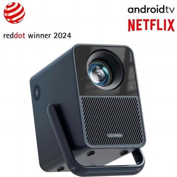 Proyector ULTIMEA Poseidon E40, 1000 lúmenes ANSI, decodificación 4K, resolución nativa 1080P, Dolby Audio, 2 altavoces de 10 W, WiFi
