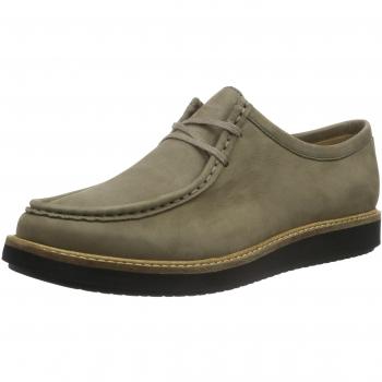 Clarks Glick Bayview, Mocasines con cordones Mujer, Verde