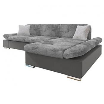 Sofá rinconero Comfivo 219 Premium con reposabrazos regulables, L-Form, 278 x 151 x 76 cm