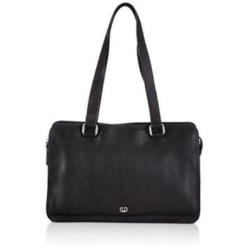 Gerry Weber Los Angeles II Shopper - Bolsa de la compra de cuero mujer, color negro, talla 37x25x12 cm