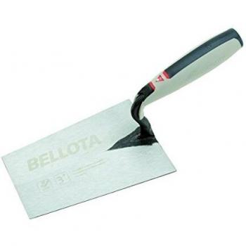 Bellota 5921-18 CC BIM Paleta forjada trapezoidal para techos mango bimaterial, 180x125 mm, Standard