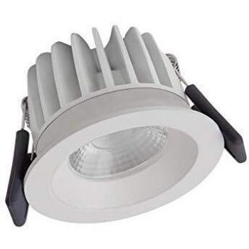 Foco Downlight LED Regulable 8W 620lm 36° IP44 Blanco Cálido