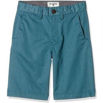 BILLABONG Carter Pantalones Cortos para niño, Carter Boy, Azul, FR : 16 ANS