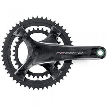 Campagnolo Record Carbon Ultra Torque 12 Speed Chainset , Black, 175 mm 53-39T