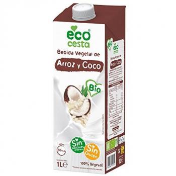 Ecocesta bebida vegetal de arroz y coco bio 1l