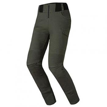 Pantalón Textil de Moto para Mujer LS2 Router Verde Talla L