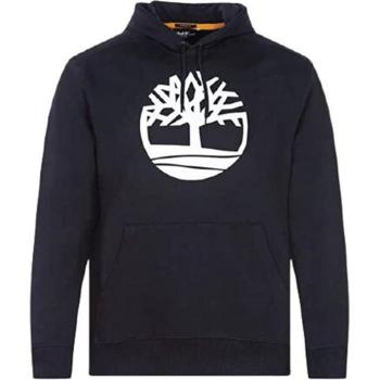 Timberland Men's Core Logo Black Hoodie - Size Small