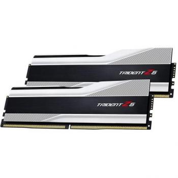 G.Skill Trident Z5 Series Silver 32GB (2 x 16GB) DDR5-6400 PC5-51200 CL32 Dual Channel Desktop Memory Kit F5-6400J3239G16GX2-TZ5
