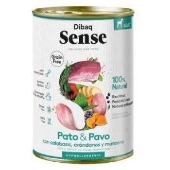 Comida Húmeda para Perros Dibaq Sense Pato y Pavo Grain Free 380g