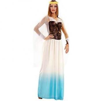 Yuppiyei Disfraz de Diosa Romana Lujo para Mujer Talla M-L