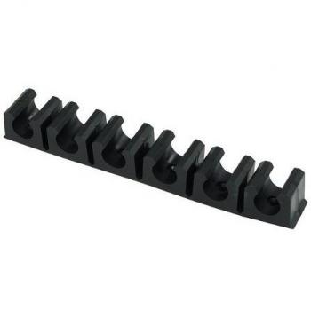 Phobya Soporte del Tubo negro de 11 mm - 6 Veces