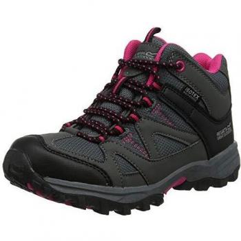 Regatta Gatlin Mid, Botas de Senderismo Unisex Niños, Gris