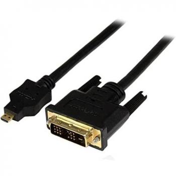 StarTech.com Gigabit Ethernet Copper-to-Fiber Media Converter - Single Mode LC Fiber - 10 km (ET91000SM10)StarTech.com 2m Micro HDMI to DVI-D Cable - Male/Male (HDDDVIM