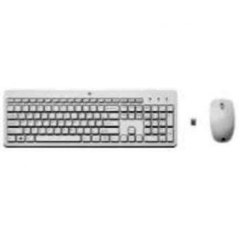 Combo Inalámbrico HP 230: Teclado y Ratón Blanco con Dongle USB-A, Digitación Silenciosa, Tasti de Acceso Rápido, 12 Funciones y Mouse a 1600 DPI