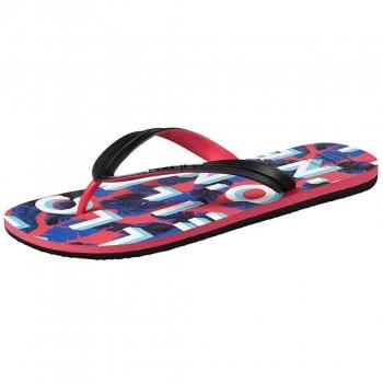 O'Neill FM Profile Pattern Flip Flops, Chanclas Hombre, Rosa 4900 Pink AOP, 45 EU