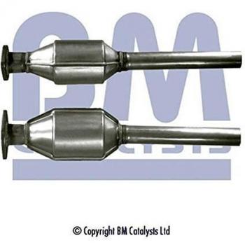 Catalizador BM CATALYSTS BM91052H - Catalizador de escape, compatible con diversas marcas y modelos de vehículos, cumple con normativas de emisiones, fabricado en acero inoxidable, con tecnología avanzada para optimizar el rendimiento del motor y
