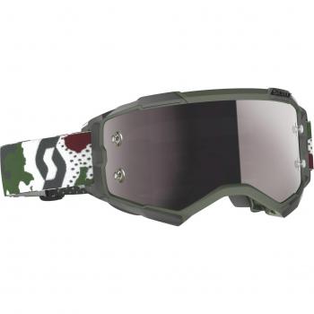 Gafas de Motocross Scott Fury Camuflaje - Negro y Gris - Talla Única