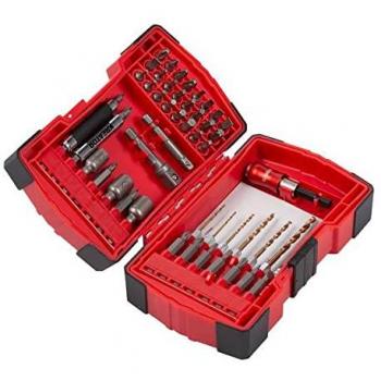 Set de Accesorios para Taladro 50 PZS Powerplus KRT064912 Marrón