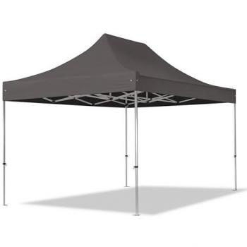 Carpa Plegable 3x4,5m Profesional Aluminio 40mm PES 800 Gris Oscuro