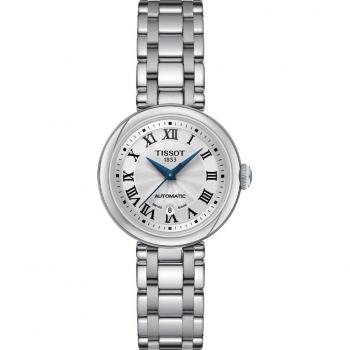 Tissot T-Lady Bellissima Stainless Steel White Dial Automatic Watch T126.207.11.013.00