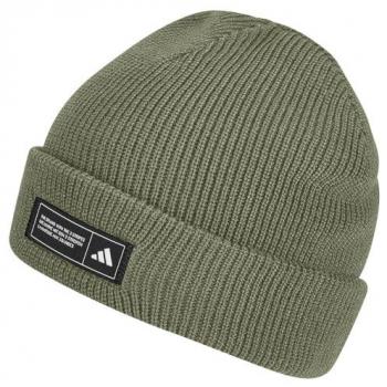 Gorro con ala adidas Essentials Cuffed Beanie Verde/Negro/Blanco Unisex