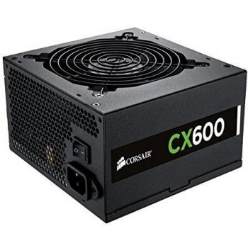 Corsair CP-9020048-UK Builder Series CX600 ATX/EPS 80 PLUS Bronze Power Supply Unit, 600 W