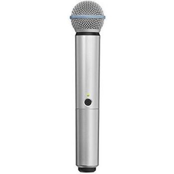 Shure WA713 Color Handle for BLX with SM58/BETA58A Transmitter, Silver