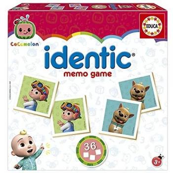 Educa 19136 Cocomelon Identic. Juego de Memoria Educativo para Bebés. +36 Meses