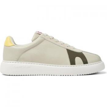 CAMPER Twins - Men's Grey Sneakers in Smooth Leather, Size 40