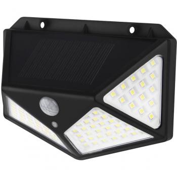 Aplique Solar LED Korpass con Sensor 5W Luz Fría 6400K