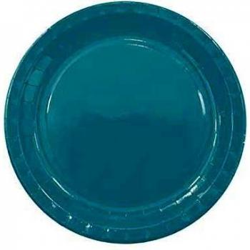 Procos Procos-71983 Set de 8 Platos Grandes Green Solid, Color Verde