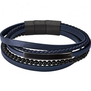 Pulsera Lotus Style LS2144-2/2 Urban Man de Cuero Azul para Hombre