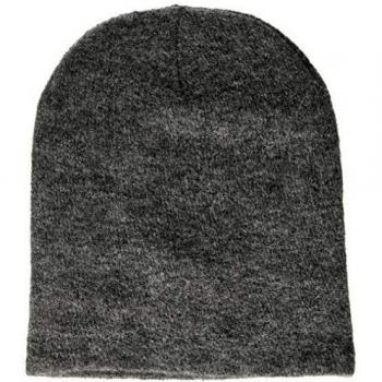 PIECES Pckimmie Wool Hood Noos Gorro de Punto, Gris