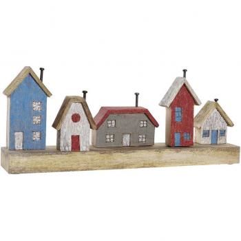 Figura Decorativa DKD Home Decor Multicolor Hierro 60 x 10 x 24 cm