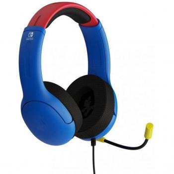 PDP Gaming LVL40 Wired Stereo Headset - Mario Edition