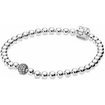 Pulsera Pandora Cuentas Gruesas con Pavé 598342CZ