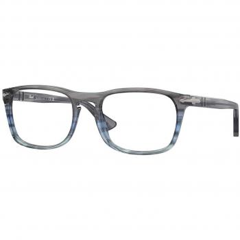 Persol PO3344V 1205 Armazones para Hombre Grises con lentes recetados de 52 mm