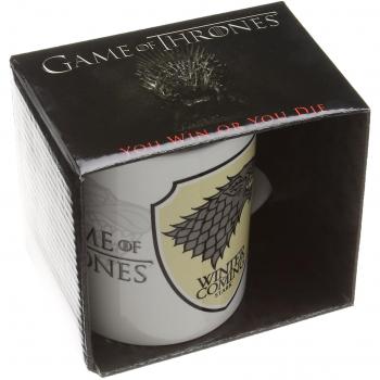 Game of Thrones - Stark Ceramic Mug In Presentation Box by Game of Thrones