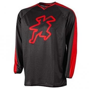 HEBO Camiseta Trial Baggy, Rojo, Talla XXL